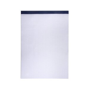 Bloc bureau A5 sans couverture Quadrillé 100 Feuilles 56g CONQUÉRANT