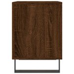 vidaXL Tables de chevet 2 Pièces chêne marron 40x35x50 cm bois ingénierie