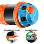 GRÜNTEK Arroseur circulaire à 6 modèles 491 m²