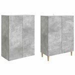 vidaXL Ensemble de Meubles 2 Pièces 66 x 34 5 x 90 cm Bois d'ingénierie