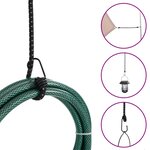 vidaXL Cordes élastiques avec bandes réfléchissantes et crochets 25Pièces