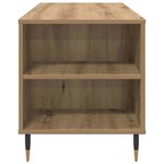 vidaXL Table basse with Drawer chêne artisanal 102 x 44 5 x 50 cm