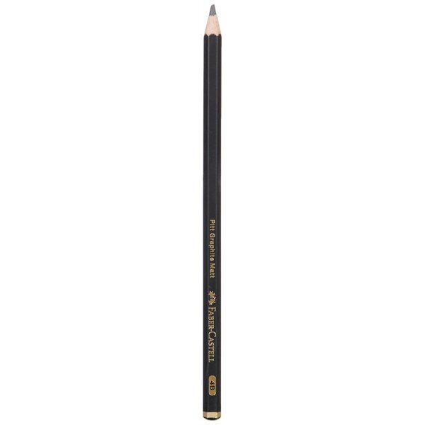FABER-CASTELL Crayon graphite PITT GRAPHITE Matt  dureté 6B