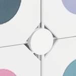 vidaXL Armoire de rangement pour enfants avec 15 cubes Blanc PP