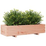 vidaXL Jardinière 110x40x26 5 cm bois massif douglas