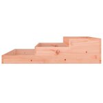 vidaXL Jardinière 107x107x27 cm Bois de douglas massif