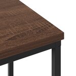 vidaXL Armoires de chevet 2 Pièces Chêne marron 38 x 30 x 48 cm