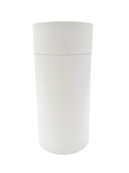 Lot de 6 boîtes cylindriques en carton blanc 8.2 x 17.2 cm