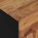 vidaXL Table de chevet 50x33x60cm Bois d'acacia solide et d'ingénierie