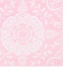 vidaXL Tapis d'extérieur Rose 80x150 cm PP