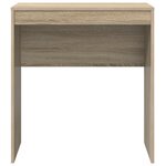 vidaXL Bureau d'écriture Chêne Sonoma Bois d'ingénierie 70 x 40 x 76 cm