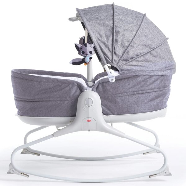 Tiny love transat pour bébé 3 en 1 cozy rocker napper gris