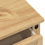 vidaXL Commode Corona 80x40x89 cm bois massif de pin