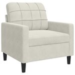 vidaXL Ensemble de canapés 3 Pièces avec coussins et traversins velours