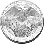 Monnaie SALINAN INDIAN CREATION Native American Dollars 1 Oz Argent 1$ Sioux Nation 2026