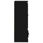vidaXL Buffet haut noir 36x35 5x103 5 cm bois d'ingénierie