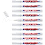 Marqueur Spécial Caoutchouc Pneu 8050 Blanc Pointe Ronde 2-4 mm x 10 EDDING