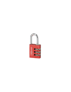 THIRARD - Cadenas à code Maxium Color Rouge  intérieur  aluminium  30mm - THIRARD