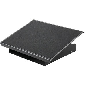 Q-connect repose-pieds - Nétallique ajustable - 41.5x32.6x10.3cm - Noir