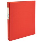 Classeur Rembordé Papier 4 Anneaux 30mm Forever - A4 - Rouge - X 10 - Exacompta