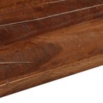 vidaXL Dessus de table 60x60x2 5 cm carré bois massif de récupération