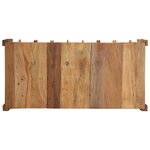 vidaXL Table basse Marron 110 x 55 x 35 cm Bois massif de récupération