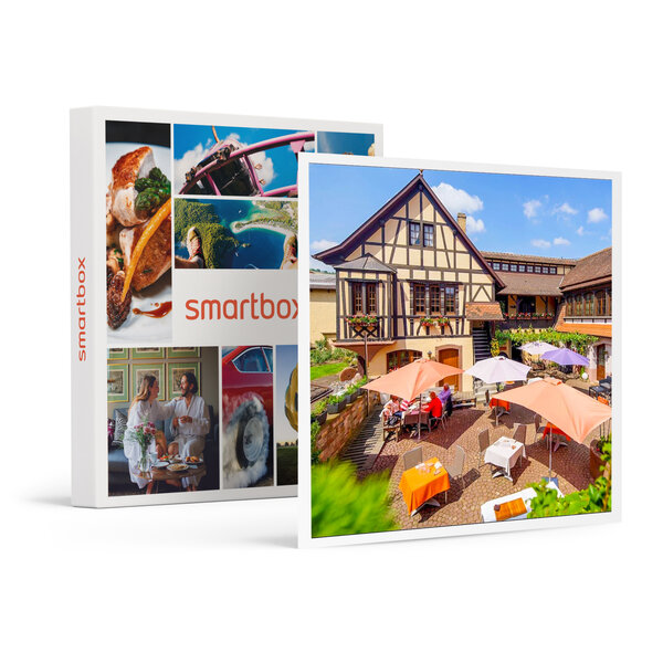 SMARTBOX - Coffret Cadeau 3 jours en hôtel 4* près de Strasbourg avec dîner en restaurant primé et accès à l'espace détente -  Séjour