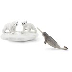 Schleich - glissade des ours polaires