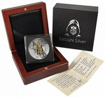 Pièce de monnaie en Argent 1000 Satoshi g 21 Millésime 2025 Satoshi CRAB