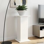 vidaXL Support de Plante 2 pc Blanc 30 5 x 30 x 60 5 cm