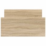 vidaXL Cadre de lit sans matelas chêne sonoma 100x200 cm