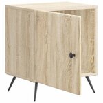 vidaXL Cabinet de chevet Chêne Sonoma 43 x 34 5 x 50 cm