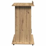 vidaXL Podium chêne artisanal 55 x 55 x 107 cm Bois d'ingénierie