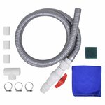 vidaXL Fontaine cascade de piscine Acier inoxydable 45 x 30 x 60 cm