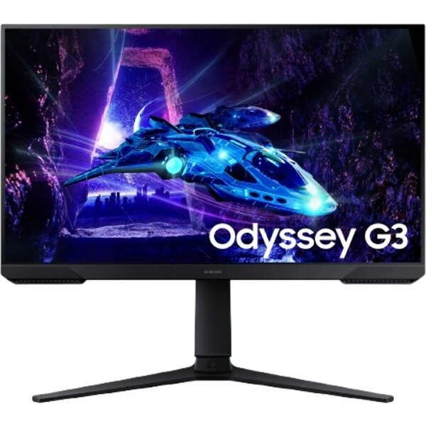 Écran de jeu Samsung Odyssey G3 24" FullHD 1080P 100Hz FreeSync - Réponse 1 ms - Hauteur et inclinaison réglables - Angle de vision 178° - 16:9 - HDMI  DisplayPort - VESA 100x100mm