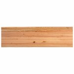 vidaXL Dessus de table marron clair bois chêne massif rectangulaire