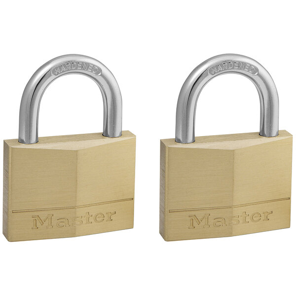 Lot de 2 Cadenas à Clé en Laiton Doré 6 8 x 5 x 1 4 cm