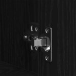 vidaXL Cabinet de chevet Chêne noir 41 x 31 x 80 cm Bois d'ingénierie