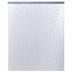 vidaXL Film pour fenêtre dépoli motif d'étoiles 60x500 cm PVC