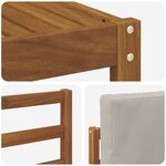 vidaXL Ensemble de canapés d'extérieur 10 Pièces Gris Naturel et Clair