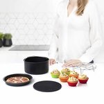 Princess Set d'accessoires de friteuse 10 Pièces 5 2 L Métal et silicone