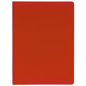 Protège-documents A4 Polypro 20 pochettes 40 vues Rouge EXACOMPTA