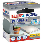 Ruban adhésif toilé réparation fixation tesa power effect 2 75m x 38mm gris