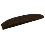 vidaXL Tapis d'escalier auto-adhésifs 15 pièces 80 x 24 5 x 3 5 cm