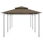 vidaXL Chapiteau 600x298x270 cm Taupe 180 g/m²