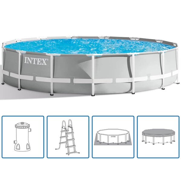 Intex Piscine Prism Frame 457 x 107 cm 26724GN