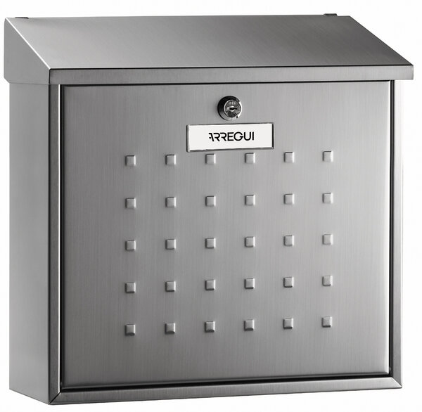 Boîte aux Lettres en Acier Inoxydable  Premium Maxi E5617  Grande capacité  Inox