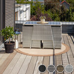 Tectake Salon de jardin LAUSANNE 2 places - gris