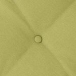 vidaXL Coussin de Dos Vert clair 160 x 19 x 50 cm tissu