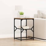 vidaXL Table d'appoint Bois ancien 41 x 40 x 60 cm